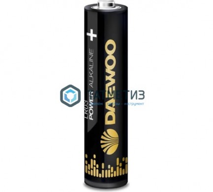 Батарейка алкалиновая тип AAA / LR03 1.5В POWER Pack-12 (уп.12шт) DAEWOO | «ТАТМЕТИЗ» Батарейка алкалиновая тип AAA / LR03 1.5В POWER Pack-12 (уп.12шт) DAEWOO - магазин крепежа «ТАТМЕТИЗ»