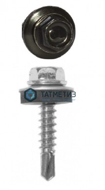 Саморез окраш.кров. 5,5х19 /9005/ DAXMER M (4000 шт/уп) | «ТАТМЕТИЗ» Саморез окраш.кров. 5,5х19 /9005/ DAXMER M (4000 шт/уп) - магазин крепежа «ТАТМЕТИЗ»