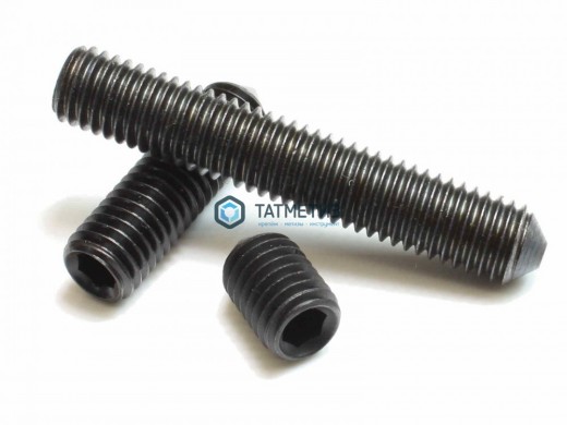 Винт установочный DIN 914 М 8 х 35 нерж А2 | «ТАТМЕТИЗ» Винт установочный DIN 914 М 8 х 35 нерж А2 - магазин крепежа «ТАТМЕТИЗ»