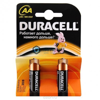 Батарейка алкалиновая тип АА DURACELL | «ТАТМЕТИЗ» Батарейка алкалиновая тип АА DURACELL - магазин крепежа «ТАТМЕТИЗ»