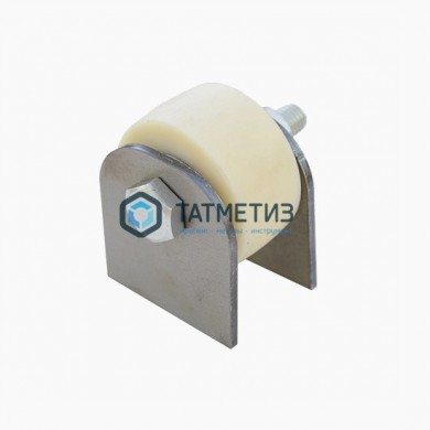 Ролик КАПРОЛОН d 50мм ГЛАДКИЙ на ПЛАСТИНАХ | «ТАТМЕТИЗ» Ролик КАПРОЛОН d 50мм ГЛАДКИЙ на ПЛАСТИНАХ - магазин крепежа «ТАТМЕТИЗ»