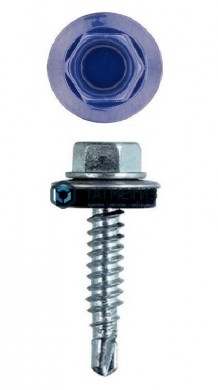 Саморез окраш.кров. 5,5х25 /5005/ DAXMER M (10х250) | «ТАТМЕТИЗ» Саморез окраш.кров. 5,5х25 /5005/ DAXMER M (10х250) - магазин крепежа «ТАТМЕТИЗ»