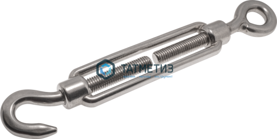 Талреп крюк-кольцо DIN 1480 А4 M 8 | «ТАТМЕТИЗ» Талреп крюк-кольцо DIN 1480 А4 M 8 - магазин крепежа «ТАТМЕТИЗ»
