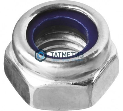 Гайка самоконтр DIN 985, оц М10 ( 200 шт/уп) ТК | «ТАТМЕТИЗ» Гайка самоконтр DIN 985, оц М10 ( 200 шт/уп) ТК - магазин крепежа «ТАТМЕТИЗ»