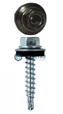 Саморез окраш.кров. 4,8х29 /9005/ (4000 шт/уп) ТК черный янтарь | «ТАТМЕТИЗ» Саморез окраш.кров. 4,8х29 /9005/ (4000 шт/уп) ТК черный янтарь - магазин крепежа «ТАТМЕТИЗ»