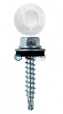 Саморез окраш.кров. 4,8х29 /9003/ (250 шт/уп) D | «ТАТМЕТИЗ» Саморез окраш.кров. 4,8х29 /9003/ (250 шт/уп) D - магазин крепежа «ТАТМЕТИЗ»