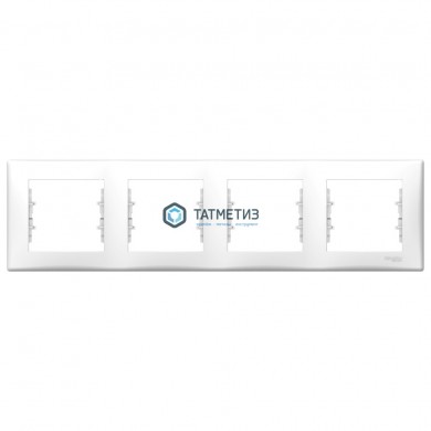 Рамка 4-м Sedna горизонт. бел. SchE SDN5800721 | «ТАТМЕТИЗ» Рамка 4-м Sedna горизонт. бел. SchE SDN5800721 - магазин крепежа «ТАТМЕТИЗ»