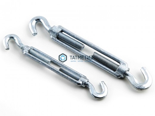 Талреп С+С DIN 1480 6 крюк-крюк RC | «ТАТМЕТИЗ» Талреп С+С DIN 1480 6 крюк-крюк RC - магазин крепежа «ТАТМЕТИЗ»