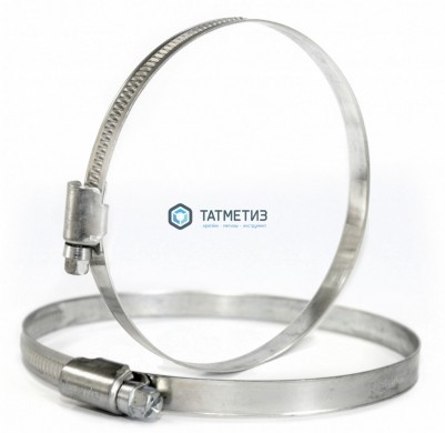 Хомут червячный 220-240мм - 9мм | «ТАТМЕТИЗ» Хомут червячный 220-240мм - 9мм - магазин крепежа «ТАТМЕТИЗ»