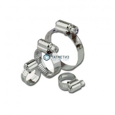 Хомут червячный 38-59мм-12,7мм (100) | «ТАТМЕТИЗ» Хомут червячный 38-59мм-12,7мм (100) - магазин крепежа «ТАТМЕТИЗ»