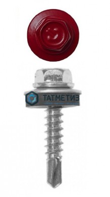 Саморез окраш.кров. 5,5х19 /3005/ (250 шт/уп) D | «ТАТМЕТИЗ» Саморез окраш.кров. 5,5х19 /3005/ (250 шт/уп) D - магазин крепежа «ТАТМЕТИЗ»