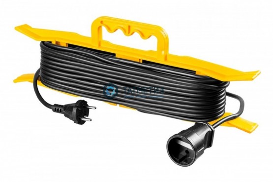 Удлинитель на рамке 1х50м, силовой, 2200 Вт, ПВС 2х0.75кв.мм, STAYER MF 207 | «ТАТМЕТИЗ» Удлинитель на рамке 1х50м, силовой, 2200 Вт, ПВС 2х0.75кв.мм, STAYER MF 207 - магазин крепежа «ТАТМЕТИЗ»