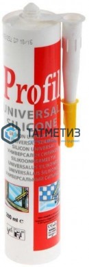 Герметик силиконовый Profil универсальный ПРОЗРАЧНЫЙ 270 мл / 15 | «ТАТМЕТИЗ» Герметик силиконовый Profil универсальный ПРОЗРАЧНЫЙ 270 мл / 15 - магазин крепежа «ТАТМЕТИЗ»