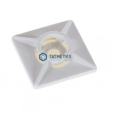 Площадка д/хом 27*27 белая (500 шт/уп.) | «ТАТМЕТИЗ» Площадка д/хом 27*27 белая (500 шт/уп.) - магазин крепежа «ТАТМЕТИЗ»