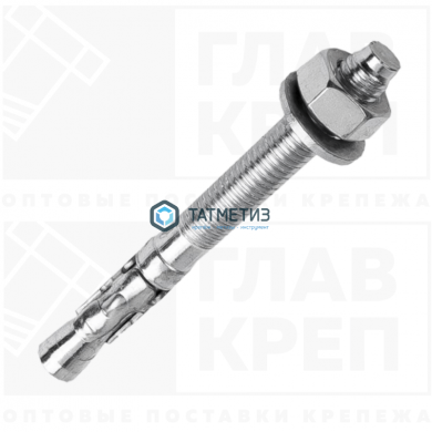 Анкер клиновой 12x150 ( 25 шт/уп) БЕЛЫЙ ЦИНК R | «ТАТМЕТИЗ» Анкер клиновой 12x150 ( 25 шт/уп) БЕЛЫЙ ЦИНК R - магазин крепежа «ТАТМЕТИЗ»