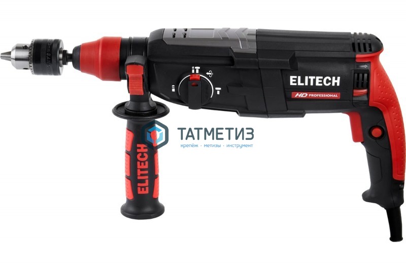 Перфоратор ELITECH RH0928RE (SDS+,AVC, 850Вт,3реж,3.2 Дж,0-5150уд/м,адаптер,кейс) Перфоратор ELITECH RH0928RE (SDS+,AVC, 850Вт,3реж,3.2 Дж,0-5150уд/м,адаптер,кейс)