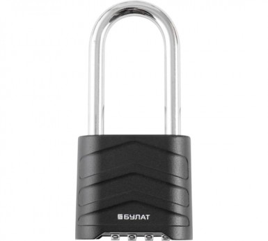 Замок навесной БУЛАТ ВС 554-01 кодовый d=8 мм -  магазин «ТАТМЕТИЗ»