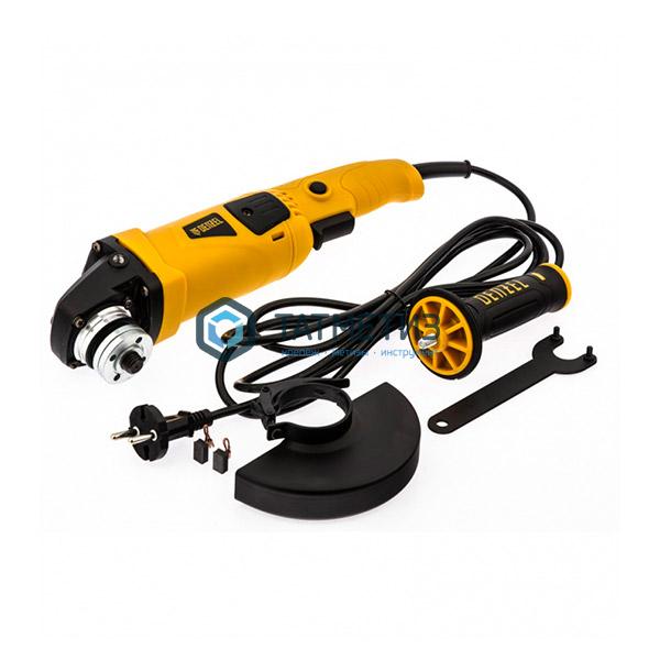 УШМ AG125-1100A, 1100 Вт, 125 мм, 3000-11000 об/мин// Denzel УШМ AG125-1100A, 1100 Вт, 125 мм, 3000-11000 об/мин// Denzel