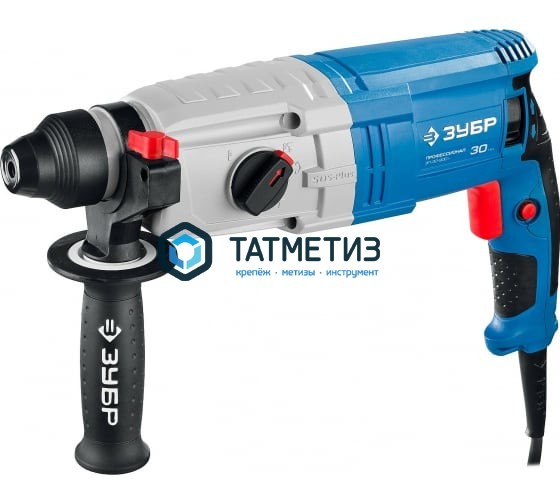 Перфоратор SDS-plus, ЗУБР Профессионал, 900 Вт, до 30 мм Перфоратор SDS-plus, ЗУБР Профессионал, 900 Вт, до 30 мм