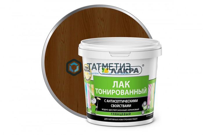 Лак ВД тонированный ОРЕХ ЛАКРА 0,9 кг./6 Лак ВД тонированный ОРЕХ ЛАКРА 0,9 кг./6