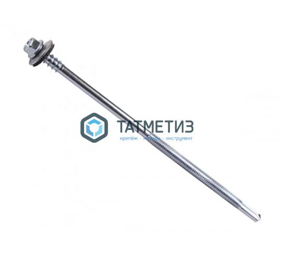 Саморез для сэндвич-панелей 6,3/5,5х160 (500 шт/уп) ТК Саморез для сэндвич-панелей 6,3/5,5х160 (500 шт/уп) ТК