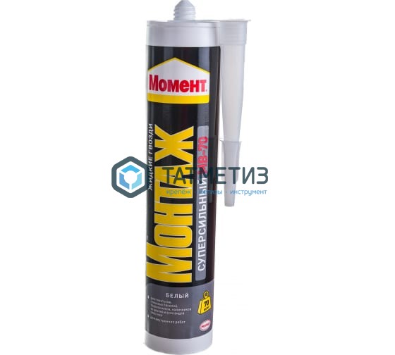 Клей монтажный МОМЕНТ Монтаж Суперсильный 400 г.МВ-70 Белый / 12 Клей монтажный МОМЕНТ Монтаж Суперсильный 400 г.МВ-70 Белый / 12