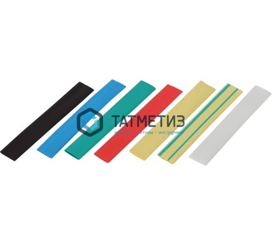 Набор термоусадочных трубок ТТУ 4/2, 6/3, 8/4, 10/5, 12/6 10см, по 7 шт, TE Набор термоусадочных трубок ТТУ 4/2, 6/3, 8/4, 10/5, 12/6 10см, по 7 шт, TE
