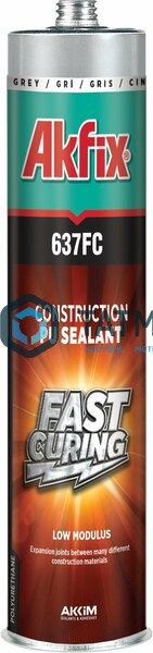 Полиуретановый герметик Akfix БЕЛЫЙ, быстросохнущий 600мл (12) 637FC | «ТАТМЕТИЗ» Полиуретановый герметик Akfix БЕЛЫЙ, быстросохнущий 600мл (12) 637FC - магазин крепежа «ТАТМЕТИЗ»