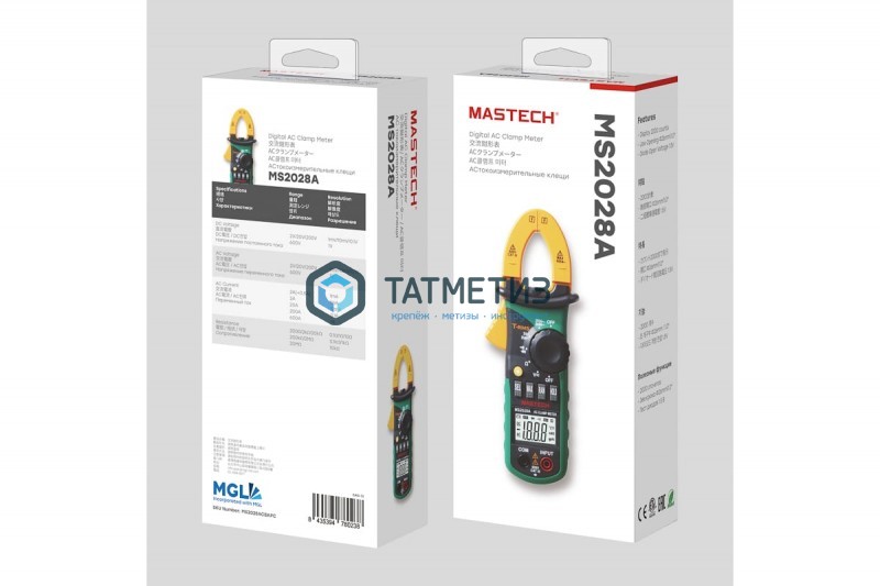 Клещи токоизмерительные MS2028A MASTECH Клещи токоизмерительные MS2028A MASTECH
