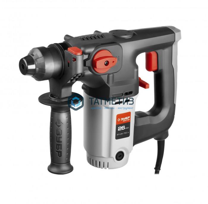 Перфоратор SDS-plus, ЗУБР ЗП-26-750 ЭК, 2.6 Дж, 0-1000 об/мин, 0-4800 уд/мин, 750Вт, кейс Перфоратор SDS-plus, ЗУБР ЗП-26-750 ЭК, 2.6 Дж, 0-1000 об/мин, 0-4800 уд/мин, 750Вт, кейс