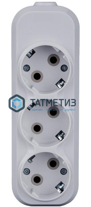Колодка удлинителя 3-м АВС-плас, с/з 16А, с выкл., бел. TOKOV ELECTRIC Колодка удлинителя 3-м АВС-плас, с/з 16А, с выкл., бел. TOKOV ELECTRIC