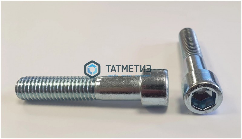 Винт с внутр 6-гр DIN 912, оц 12х 60 (уп 5 кг/ 84 шт)* Винт с внутр 6-гр DIN 912, оц 12х 60 (уп 5 кг/ 84 шт)*