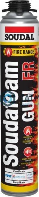 Пена монтажная огнестойкая SOUDAL SOUDAFOAM 1K FR 750 мл (12 шт/уп) | «ТАТМЕТИЗ» Пена монтажная огнестойкая SOUDAL SOUDAFOAM 1K FR 750 мл (12 шт/уп) - магазин крепежа «ТАТМЕТИЗ»