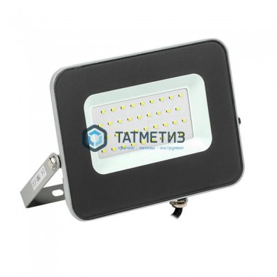 Прожектор светодиодный ДО-30w 6500K 2400Лм IP65 IEK | «ТАТМЕТИЗ» Прожектор светодиодный ДО-30w 6500K 2400Лм IP65 IEK - магазин крепежа «ТАТМЕТИЗ»