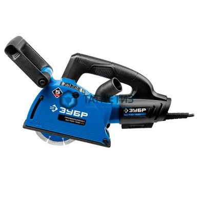 Штроборез ЗУБР, глуб. паза до 30мм, 125мм, подкл. пылесоса, плавн пуск, защита от перегрузки,1400Вт | «ТАТМЕТИЗ» Штроборез ЗУБР, глуб. паза до 30мм, 125мм, подкл. пылесоса, плавн пуск, защита от перегрузки,1400Вт - магазин крепежа «ТАТМЕТИЗ»