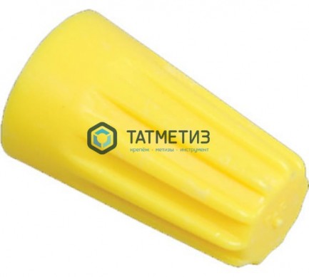 Соединитель проводов СИЗ-1 2.5-4.5кв.мм жел. (уп.100шт) ИЭК USC-10-6-100 | «ТАТМЕТИЗ» Соединитель проводов СИЗ-1 2.5-4.5кв.мм жел. (уп.100шт) ИЭК USC-10-6-100 - магазин крепежа «ТАТМЕТИЗ»