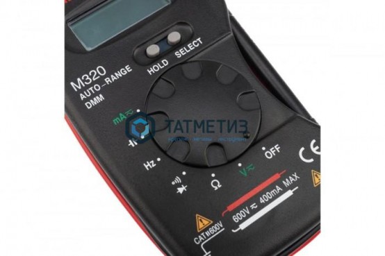 Мультиметр портативный M320 MASTECH | «ТАТМЕТИЗ» Мультиметр портативный M320 MASTECH - магазин крепежа «ТАТМЕТИЗ»
