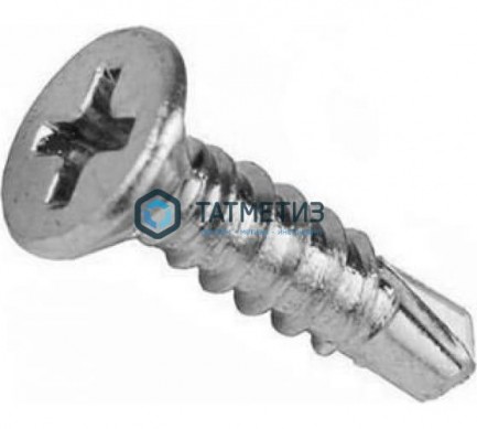 Саморезы оконные 3,9х32 сверло цинк (10 000 шт/уп) КК | «ТАТМЕТИЗ» Саморезы оконные 3,9х32 сверло цинк (10 000 шт/уп) КК - магазин крепежа «ТАТМЕТИЗ»