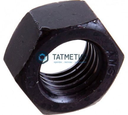 Гайка DIN 934 кп10 М24 оксидированная | «ТАТМЕТИЗ» Гайка DIN 934 кп10 М24 оксидированная - магазин крепежа «ТАТМЕТИЗ»