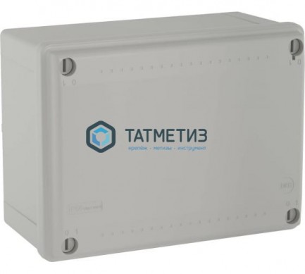 Коробка распр. ОП 150х110х70 (гладкие стенки) IP56 ДКС 54010 | «ТАТМЕТИЗ» Коробка распр. ОП 150х110х70 (гладкие стенки) IP56 ДКС 54010 - магазин крепежа «ТАТМЕТИЗ»