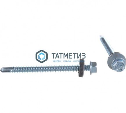 Саморез кровельный 5,5x 64 (100 шт/уп) DR | «ТАТМЕТИЗ» Саморез кровельный 5,5x 64 (100 шт/уп) DR - магазин крепежа «ТАТМЕТИЗ»