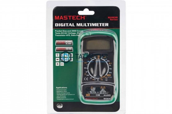 Мультиметр портативный МAS830 MASTECH | «ТАТМЕТИЗ» Мультиметр портативный МAS830 MASTECH - магазин крепежа «ТАТМЕТИЗ»