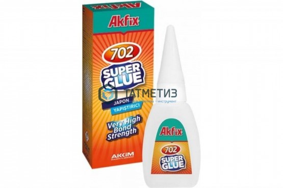 Супер клей  25 гр Akfix (50) -  магазин крепежа «ТАТМЕТИЗ»