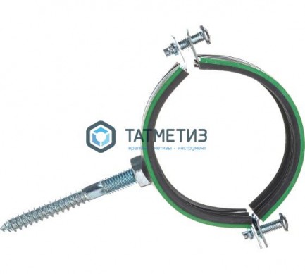 Хомут  74-80мм (2 1/2") сантехнический с гайкой М10  V -  магазин крепежа «ТАТМЕТИЗ»