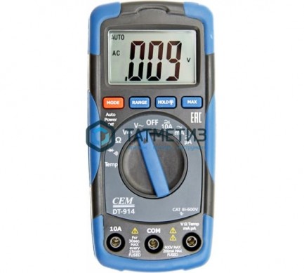 Мультиметр Тестер DT-914 CEM | «ТАТМЕТИЗ» Мультиметр Тестер DT-914 CEM - магазин крепежа «ТАТМЕТИЗ»