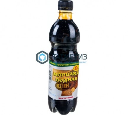 Морилка ВОДНАЯ,  КЛЕН  0,5л/12 -  магазин крепежа «ТАТМЕТИЗ»