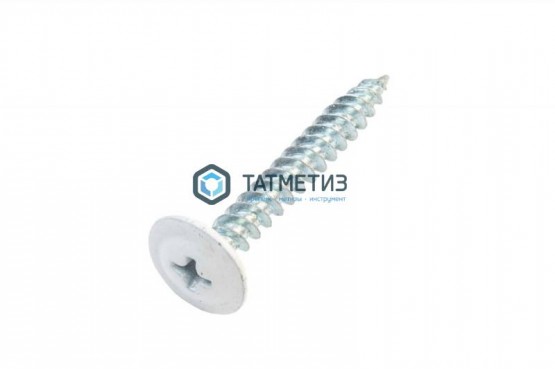 Саморез п/ш остр. 4,2x25 RAL 9003 (1000 шт/уп) DR | «ТАТМЕТИЗ» Саморез п/ш остр. 4,2x25 RAL 9003 (1000 шт/уп) DR - магазин крепежа «ТАТМЕТИЗ»