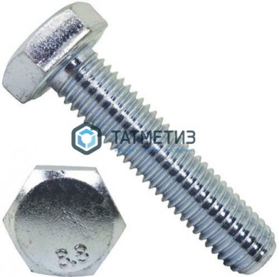 Болт М 6 х 30 DIN 933 / ГОСТ 7798-70 оц. (уп 20кг/ 2520 шт)* МММз | «ТАТМЕТИЗ» Болт М 6 х 30 DIN 933 / ГОСТ 7798-70 оц. (уп 20кг/ 2520 шт)* МММз - магазин крепежа «ТАТМЕТИЗ»