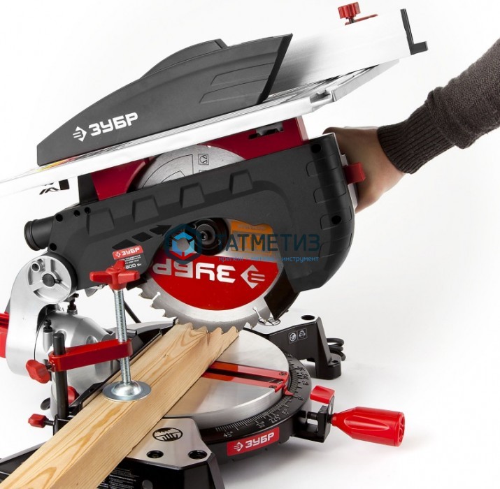 Пила торцовочная ЗУБР , удлинитель стока, 255 мм, 4800 об/мин, 1800 Вт | «ТАТМЕТИЗ» Пила торцовочная ЗУБР , удлинитель стока, 255 мм, 4800 об/мин, 1800 Вт - магазин крепежа «ТАТМЕТИЗ»
